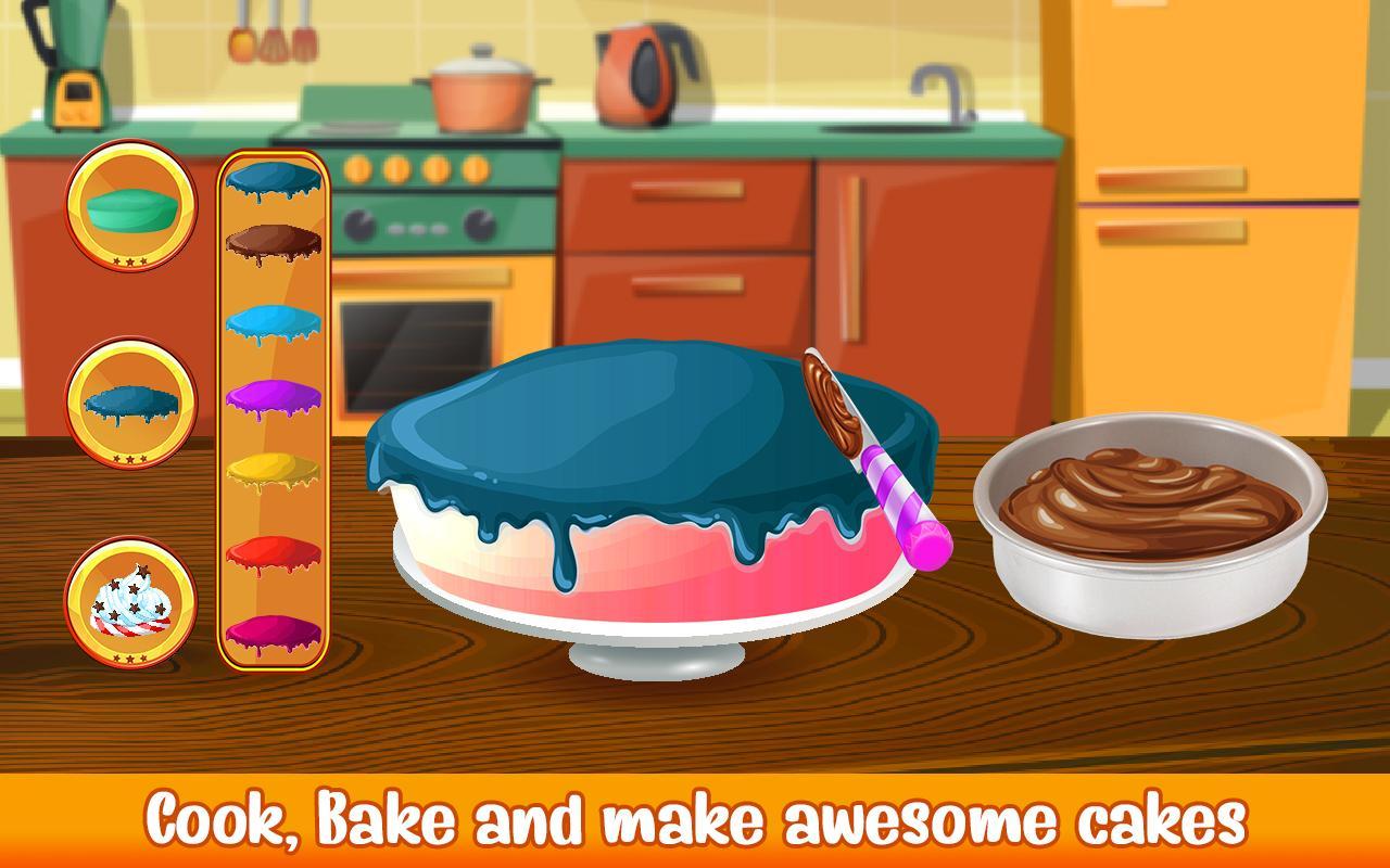 Cake Bakery Shop Sweet Cooking Color By Number For Android Apk