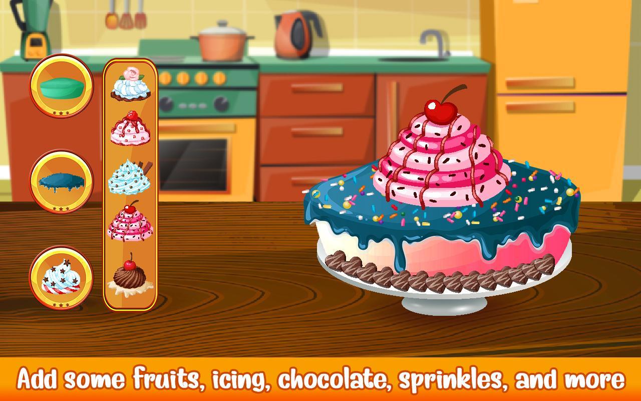 Cake Bakery Shop Sweet Cooking Color By Number For Android Apk