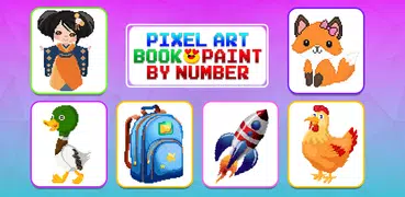 Pixel Art Book Paint By Number