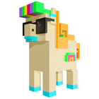 3D Color by Number Voxel Pixel icono