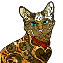 Cats Glitter Color by Number APK