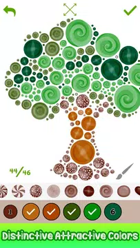 Screenshot 5 for Candy Art: Paint by Number