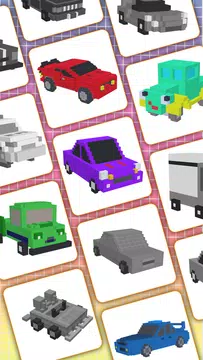 Screenshot 6 for Cars Color by Number Voxel Art