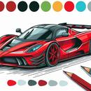 Cars Paint by Number Vehicles APK