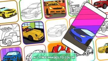 Cars Paint by Number Vehicles 截图 1