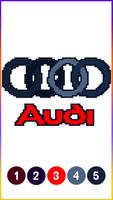 Cars Logo Pixel Art Coloring скриншот 3