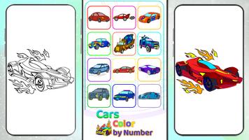 Cars Glitter Coloring Book capture d'écran 3