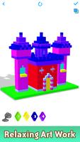 Castles Voxel Color by Number скриншот 2