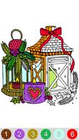 Christmas Gliter Coloring Book تصوير الشاشة 2