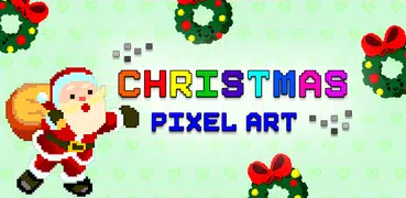 Christmas Pixel Art Coloring