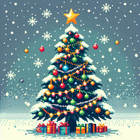 Christmas Pixel Art ikona