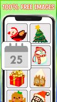 Christmas Pixel Art โปสเตอร์