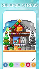 Christmas Pixel Art Coloring アプリダウンロード