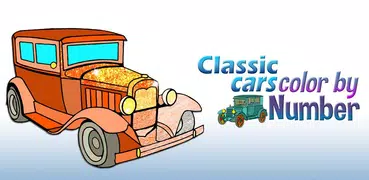 Classic Cars Paint by Number