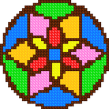 Mandala Cross Stitch biểu tượng