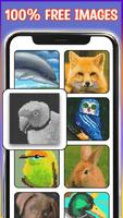 Animals Cross Stitch الملصق