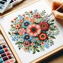 Flowers Cross Stitch Coloring APK