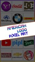 American Logo Pixel Art Book imagem de tela 1