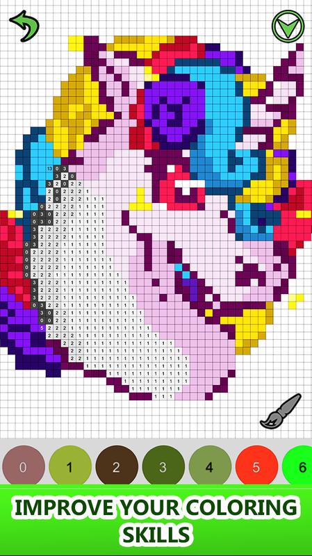 Download Pixel Art - Color by Number Sandbox Coloring 2018 for Android - APK Download
