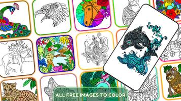 Animals Color by Number Art syot layar 3