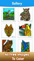 Animals Paint by Number Book plakat