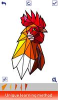 Animals Poly Art Puzzle captura de pantalla 2