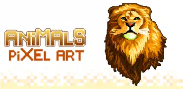 Animals Pixel Color by Number