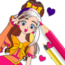 Anime Coloring Book Draw Pages APK