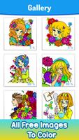 Anime Manga Paint Color Book poster