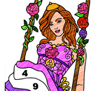 Adult Crayon paint by number APK