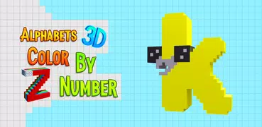 Alphabets Lore 3D Number Color