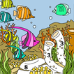 Aquatic Animal Color by Number