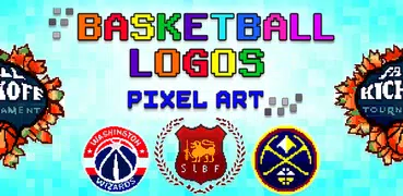Basketball Logo Pixel Art Book