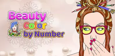 Beauty Color by Number Pages