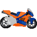 Bikes Color by Number Pixl Art APK
