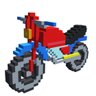 Bikes Voxel icon