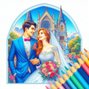 Bride & Groom Color by Number APK