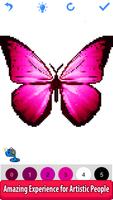 Butterfly Pixel Art imagem de tela 2