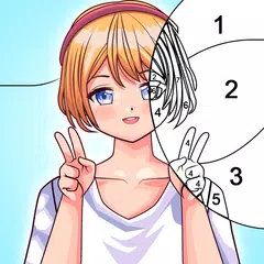 Girls Color Book for Adults XAPK 下載