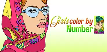 Girls Color By Number Fashion