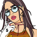 Girls Color By Number Fashion APK