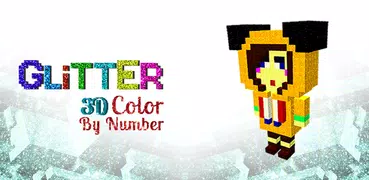 Glitter Voxel - 3D Color by Nu