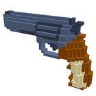 Guns 3D Color by Number Weapon biểu tượng