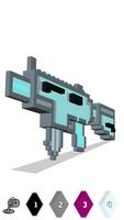 Guns 3D Color by Number Weapon captura de pantalla 1
