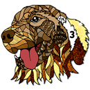 Dogs Paint by Number Glitter APK