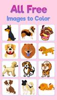 Dogs Pixel Art Affiche