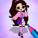 Dolls Color by Number Book APK