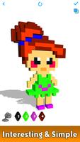 Dolls 3D Girls Coloring Book ảnh chụp màn hình 1