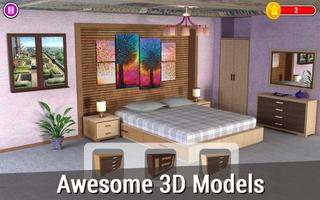 Design My Home 3D House Fliper captura de pantalla 1