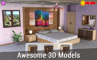 برنامه‌نما Design My Home 3D House Fliper عکس از صفحه